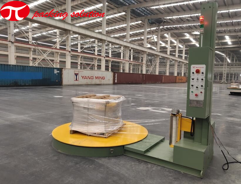 2100mm Packing Height PLC Control Luggage Wooden Box Packing Machine