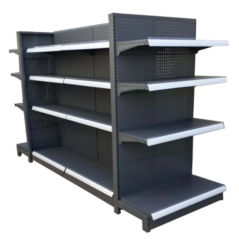 Factory Custom Color Size Gondola Shelves Shelving For Perfume Store