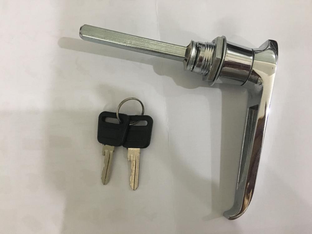 Length 79mm Garage Door Handle Lock Stainless Steel For Industry Cabinet