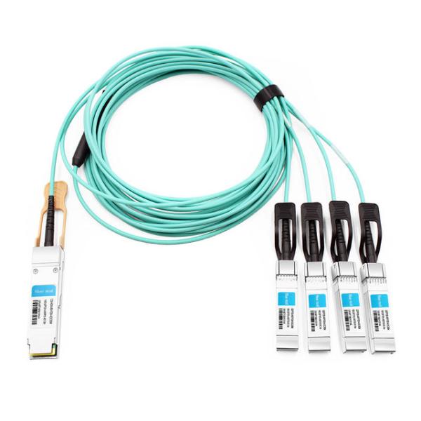 H3C QSFP28-4SFP28-AOC-30M Compatible 30m (98ft) 100G QSFP+ to Four 25G SFP28