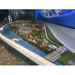 1:150 Traditional Chinese Ancient Town Model Architectural Customized