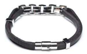 Wholesale Leather Bracelet, Stainless Steel Clasp from china suppliers
