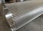 304 Grade Johnson Screen Filter Basket , Water Treatment Wire Mesh Drum
