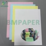 75g NCR Rolls 15 ½" 19" Widths CB White CFB Yellow CF Pink With Black Image