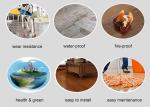 3.2mm Waterproof Spc Flooring 100% Virgin Material Formaldehyde Free
