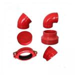 Customerized anti Corrosion Fire Fighting Grooved Double Claw Clamp