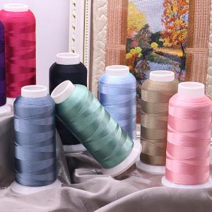 Wholesale 120d/2 Embroidery Thread 4000y-5000y Length Perfect for Professional Embroidery Machine from china suppliers