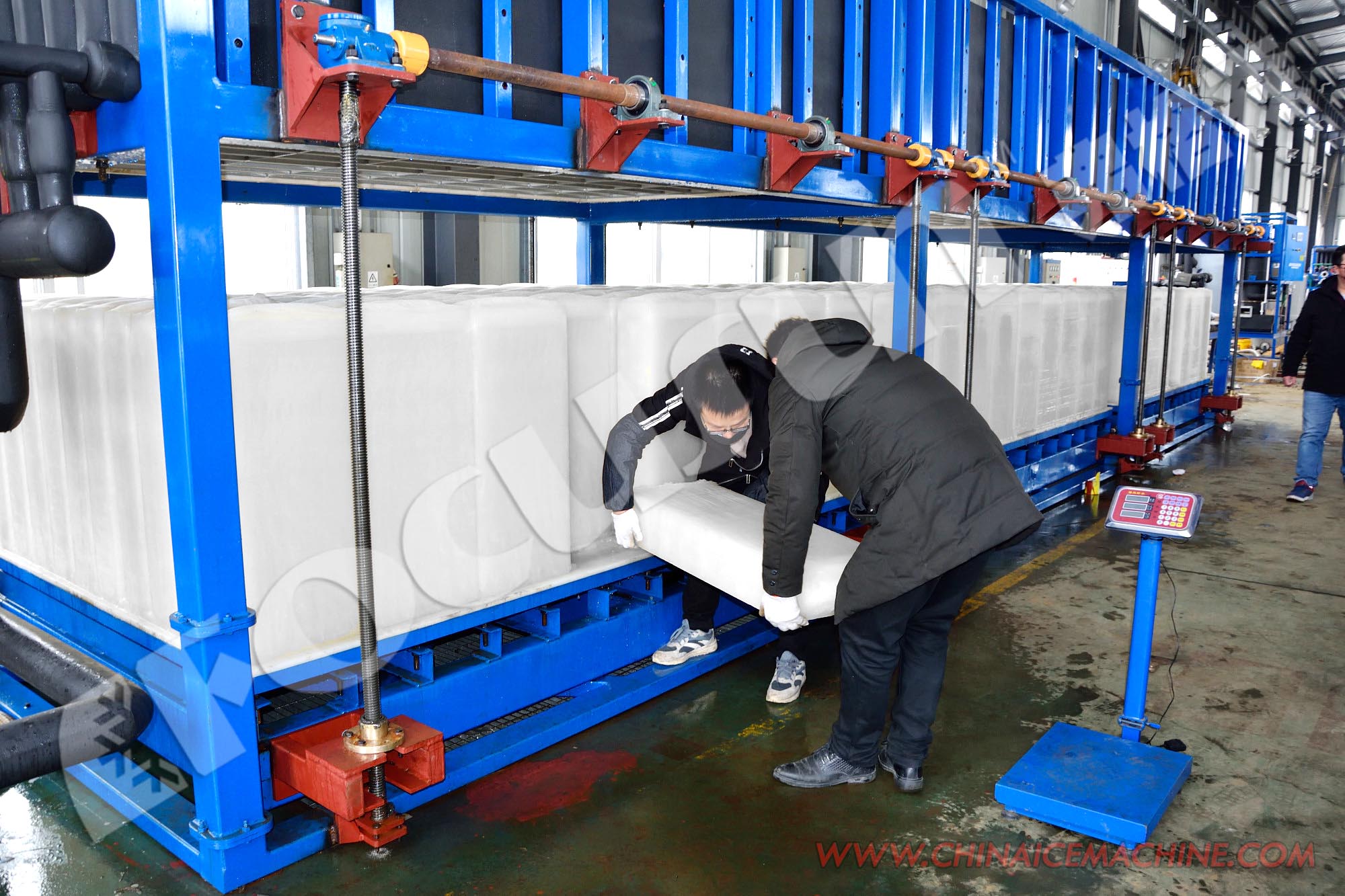 1T 2T 3T 5T 10T 15T 18T Containerized Block Ice Plant With Imported Compressor