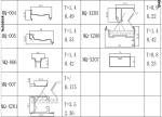 Glass Sliding Bi Folding 6063 Aluminium Door Frame Profile Thermal Insulation