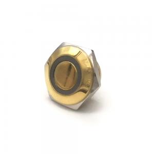 Wholesale Brass Push Button Switch Ring Led Illuminated Waterproof Micro 22mm Self Reset from china suppliers