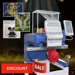 Wholesale HO1501N not used embroidery machine 450*650mm 15 needles best cap t-shirt flat 3d embroidery machine sales like janome from china suppliers