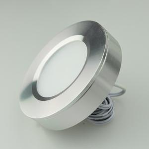 Wholesale Embedded Installation 12V Puck Light LED Panel for Furniture Cabinet Kitchen Round from china suppliers