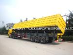 3 Axles 40 Cubic Meter Heavy Duty Semi Trailers Dump Tipper Trailers
