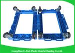 Collapsible Heavy Duty Dolly , Moving Equipment Dolly Plastic Frame With PU
