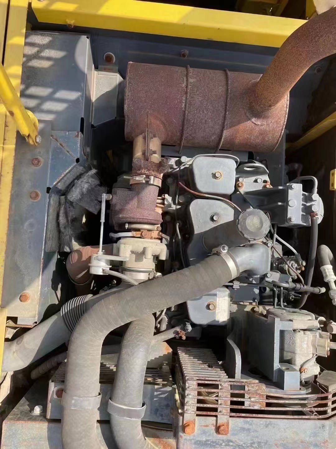 Second Hand Komatsu PC160 Excavator with Original Hydraulic Pump in Good Condition