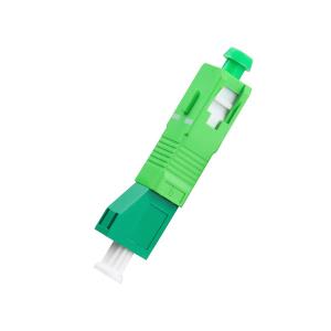 Wholesale FTTH Fiber Connector Adapter Hybird Singlemode SC/APC Male To LC/APC Female 9/125um from china suppliers