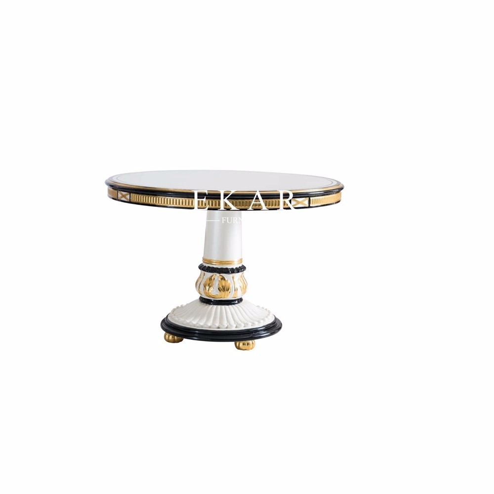 Italy Fancy High Class Good Quality Round dining table FLN-M-CT201