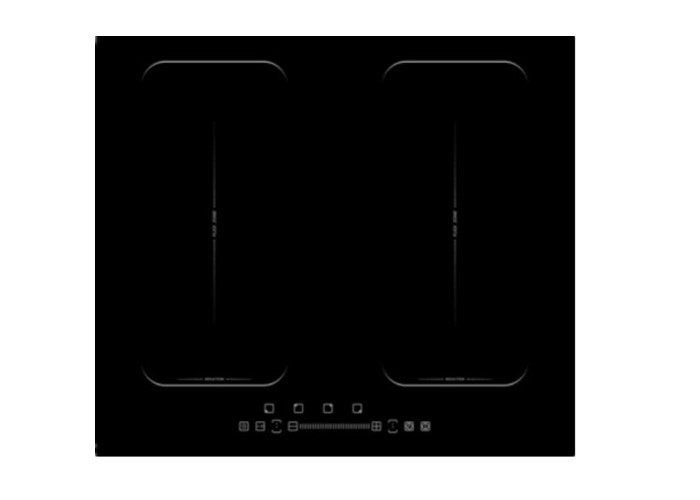 24" Electric Ceramic Four Burner Electric Cooktop Flex Zone
