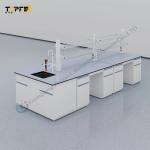 Customized White Hospital Lab Furniture For Customizable Locker Configurations
