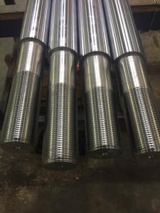 Wholesale Hardness Between 50-55 Degrees Surface Finish/Roughness 0.2-0.4 Chrome Piston Rod Engineering Machinery from china suppliers