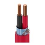 Bare Copper Wire FPLR Fire Alarm Cable Shielded 2x16AWG 2x2.5mm2
