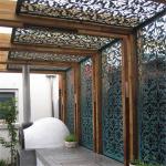 PVDF Laser Cut Aluminum Panels 5mm Decorative Exterior Wall Panels