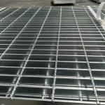 Machine Pressure Welded Industrial Steel Floor Grating With Smooth Bright