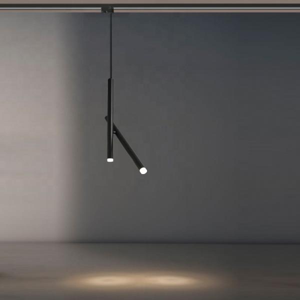 Lofi Elegant Dual Heads Pipe LED Track Light For Hotel / Home Decoration