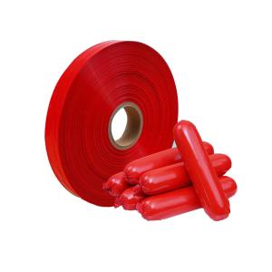 Wholesale Customed LOGO High Barrier PVDC Sausage Casing With Easily Torn Strips from china suppliers