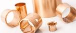 Cylindrical Bushes Grease Reservoirs Plain Type Bearing Cusn8 Oil Holes Rohs
