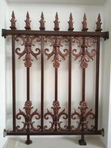 Wholesale Garden And Stair Handrail Ornamental Aluminum Fence Handmade from china suppliers
