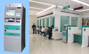 Wholesale Water Proof Multifunction ATM Kiosk , Tel / Transport Card Recharging from china suppliers
