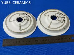 Wholesale 95% Alumina Ceramic Parts Metallization 3.6g/cm3 White Color from china suppliers