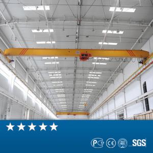 Wholesale Yellow Single Girder Overhead Crane , Electric Single Beam Crane Smooth Running from china suppliers