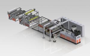 Wholesale PVB Building Automobile Glass Cast Film Extrusion Line 2000 - 3500mm from china suppliers