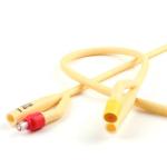8F 10F 12F 14F 2 Way Silicone Foley Catheter For Hospital Homecare
