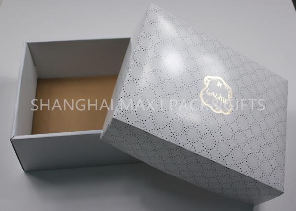 Personalized Custom Printed Corrugated Shipping Boxes Hot Stamped Luxury