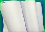 70 * 100CM Non - Curling White Uncoated Papel Bond In Ream Packaging