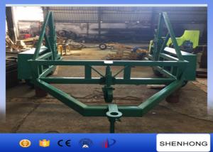 Wholesale ISO 12 Ton Cable Reel Trailer Cable Carriage Vehicle With 120mm Axis Bar from china suppliers