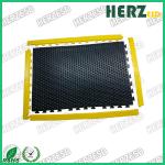 Thickness 12mm ESD Anti Fatigue Mat Origin Rubber Ball Type Rosh Certified