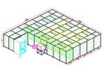 AC 220V softwall modular cleanrooms For Partial Purification