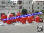 Magical Inflatable Paintball Bunkers , PVC Tarpaulin Laser Tag Bunkers