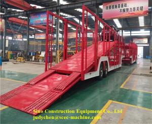 Wholesale 14.2m2 Heavy Duty Semi Trailers Fuwa Axles Enclosed Vehicle Rated Load 40t from china suppliers