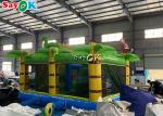 Zoo Themed Inflatable Bounce House Children'S Playground Water Slide