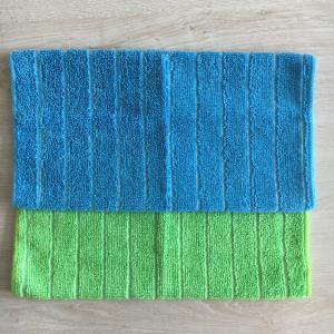 Wholesale 80% polyester 20% polyamide high quality kitchen towels clean wipes 3cm strip design from china suppliers