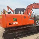 Original Used HItachi Excavator Heavy Machinery ZX120-5 0.3m3 Bucket Capacity