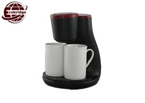 Wholesale Mini Household Coffee Makers 240ml Optional Color 194*156*218mm Two Ceramic Cup from china suppliers
