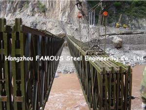 Wholesale Steel Through Modular Bailey Truss Bridge Construction Ready Made Construction from china suppliers