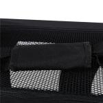 Warm Fleece Luxury Dog Carrier , Puppy Pouch Carrier For Plane Travel Reversible