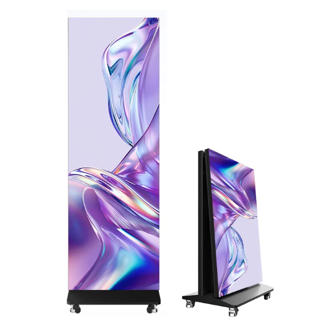 Wholesale P1.53 Foldable LED poster screen LED Poster Display from china suppliers